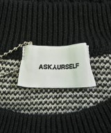 ASKYURSELF（アスクユアセルフ）ニット・セーター 黒 サイズ:XL メンズ/2200641509032