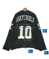 ASKYURSELF（アスクユアセルフ）ニット・セーター 黒 サイズ:XL メンズ/2200641509032