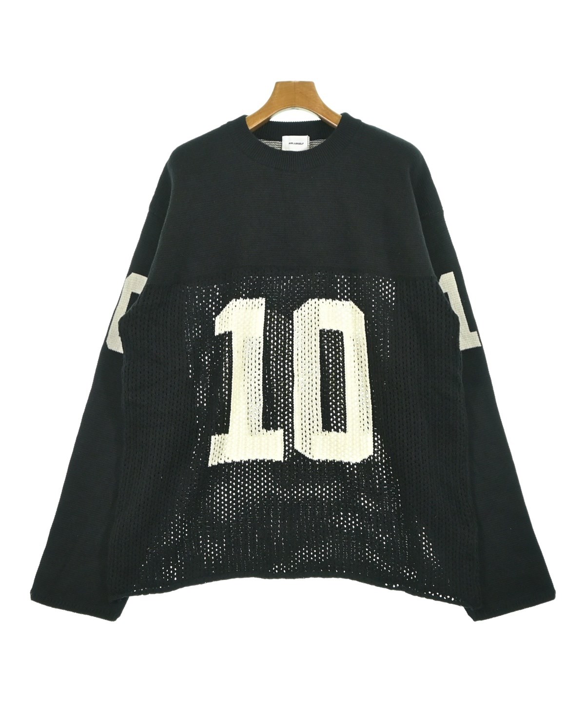 ASKYURSELF（アスクユアセルフ）ニット・セーター 黒 サイズ:XL メンズ