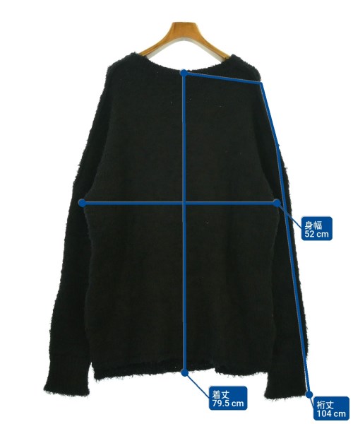 ASKYURSELF（アスクユアセルフ）ニット・セーター 黒 サイズ:-(L位) メンズ/2200646983042