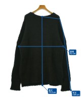 ASKYURSELF（アスクユアセルフ）ニット・セーター 黒 サイズ:-(L位) メンズ/2200646983042