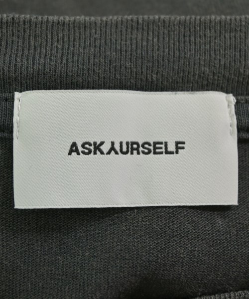 ASKYURSELF（アスクユアセルフ）Tシャツ・カットソー グレー サイズ:M メンズ/2200728098138