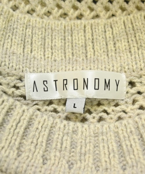 ASTRONOMY（アストロノミー）ニット・セーター ベージュ サイズ:L メンズ/2200699566025