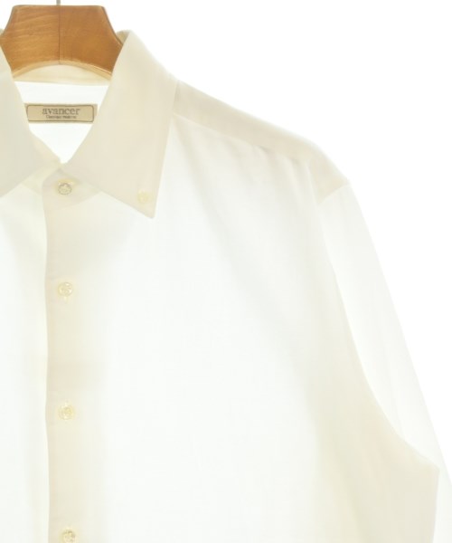avancer（アヴォンシェル）カジュアルシャツ 白 サイズ:46(M位) メンズ/2200674139091