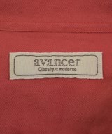 avancer（アヴォンシェル）カジュアルシャツ 赤 サイズ:48(L位) メンズ/2200644984201