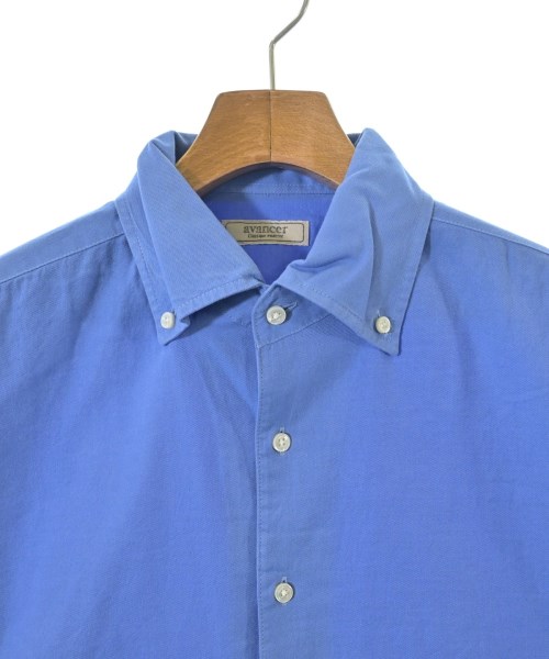 avancer（アヴォンシェル）カジュアルシャツ 青 サイズ:46(M位) メンズ/2200660895116
