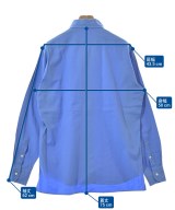 avancer（アヴォンシェル）カジュアルシャツ 青 サイズ:46(M位) メンズ/2200660895116