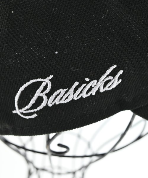 BASICKS（ベイシックス）キャップ 黒 サイズ:- メンズ/2200712940184