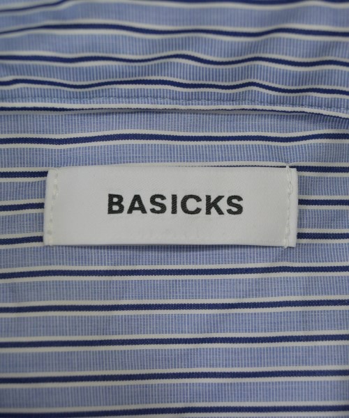 BASICKS（ベイシックス）カジュアルシャツ 青 サイズ:M メンズ/2200703917010