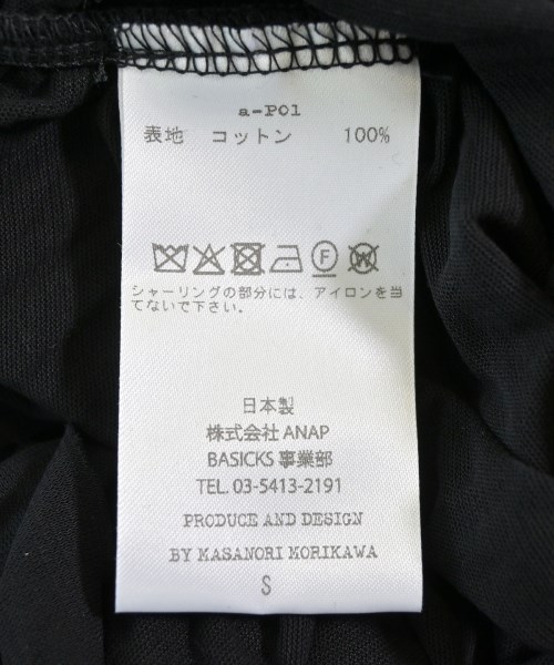 BASICKS（ベイシックス）Tシャツ・カットソー 黒 サイズ:S レディース/2200708783023