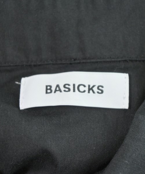 BASICKS（ベイシックス）カジュアルシャツ 黒 サイズ:S メンズ/2200709364054