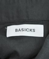 BASICKS（ベイシックス）カジュアルシャツ 黒 サイズ:S メンズ/2200709364054