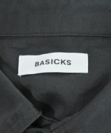 BASICKS（ベイシックス）カジュアルシャツ 黒 サイズ:M メンズ/2200709364061