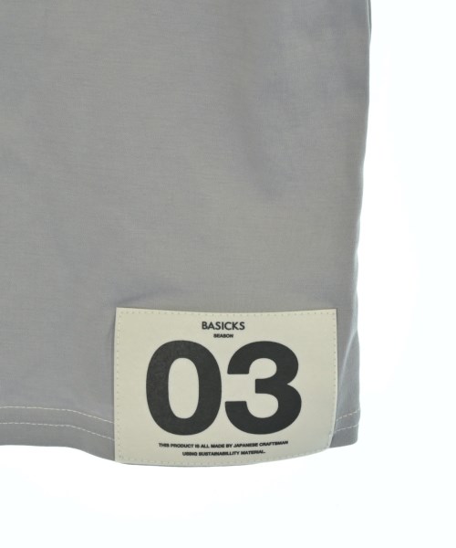 BASICKS（ベイシックス）Tシャツ・カットソー グレー サイズ:S メンズ/2200709364092