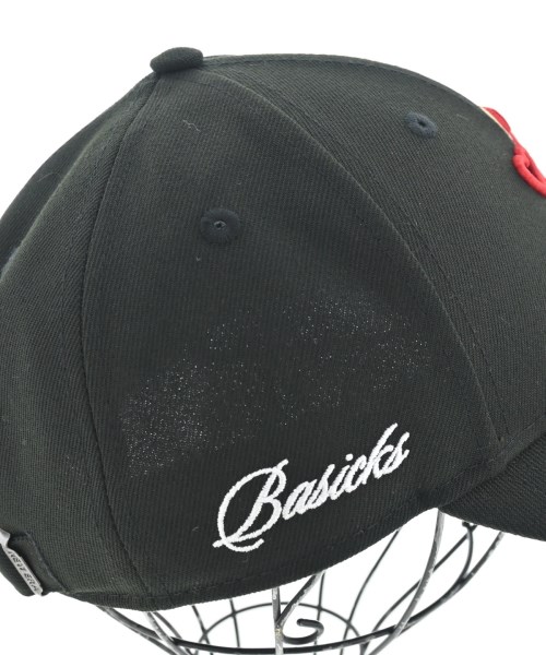 BASICKS（ベイシックス）キャップ 黒 サイズ:- メンズ/2200665430176