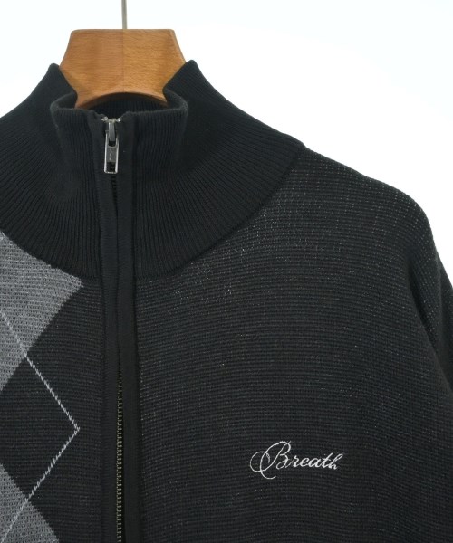 Breath（ブレス）カーディガン 黒 サイズ:L メンズ/2200642990099