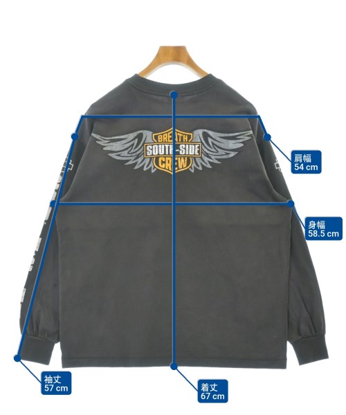 Breath（ブレス）Tシャツ・カットソー グレー サイズ:M メンズ/2200629069015