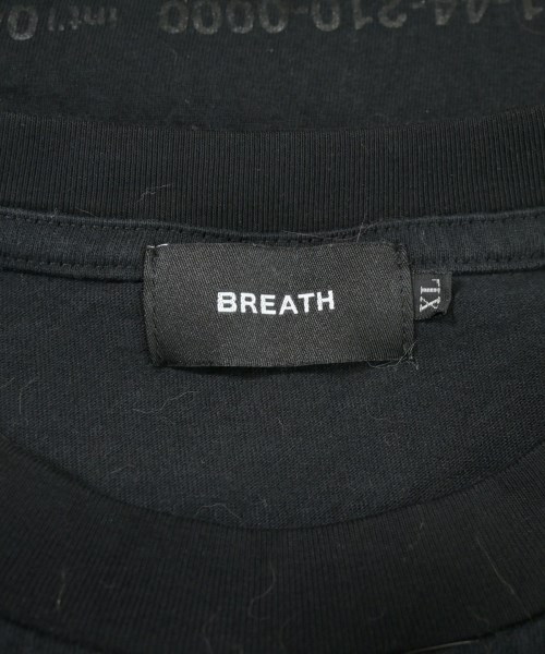 Breath（ブレス）Tシャツ・カットソー 黒 サイズ:XL メンズ/2200699838047