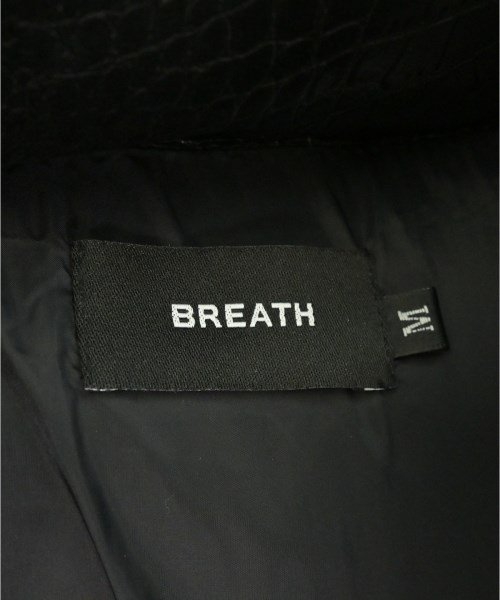 Breath（ブレス）ダウンジャケット/ダウンベスト 黒 サイズ:M メンズ/2200683311020