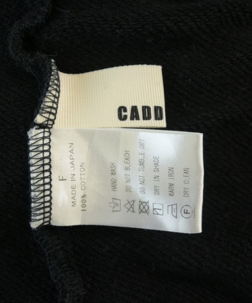 CADDITION（キャデション）スウェット 黒 サイズ:F レディース/2200710647054