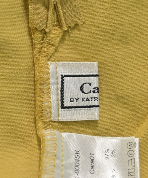 CARA BY KATRIN TOKYO（カーラバイカトリントーキョー）ロング・マキシ丈スカート 黄 サイズ:1(S位) レディース/2200619486037