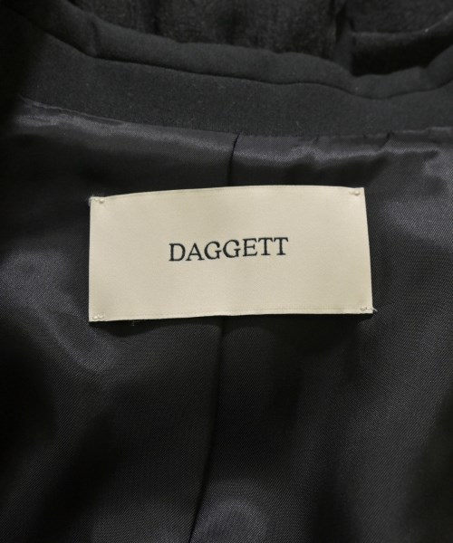DAGGETT（ダゲット）ジャケット 黒 サイズ:F レディース/2200657545048