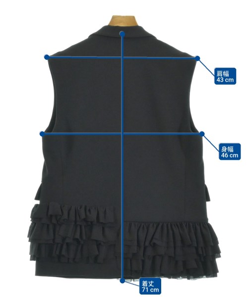 DAGGETT（ダゲット）ジャケット 黒 サイズ:F レディース/2200657545048