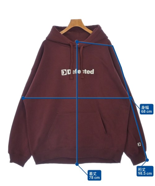 Defected（ディフェクテッド）パーカー 赤 サイズ:3XL メンズ/2200605999039