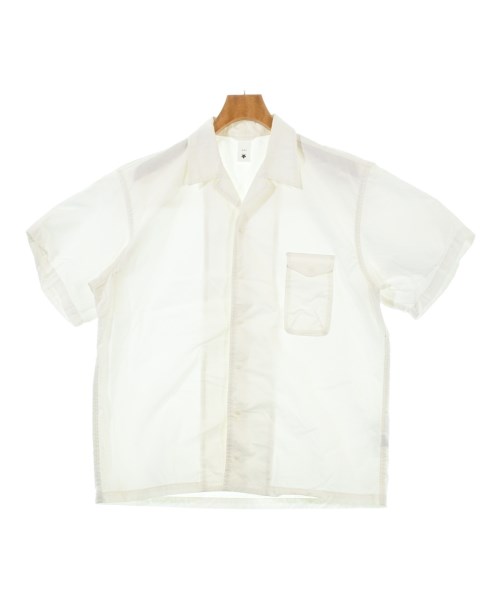 DESCENTE ddd(デサントディーディーディー)カジュアルシャツ 白 サイズ:S/2200641223174