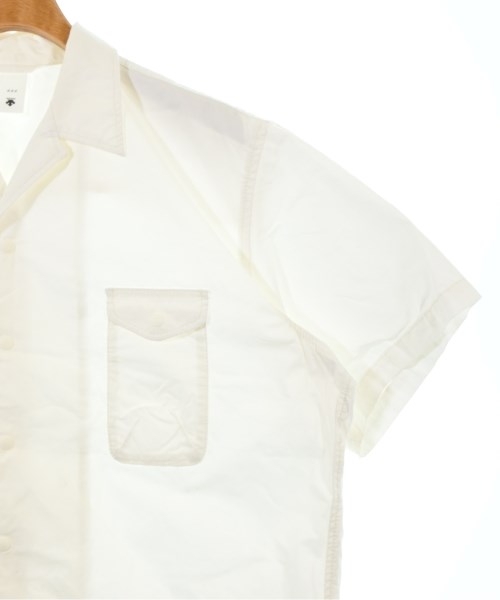 DESCENTE ddd（デサントディーディーディー）カジュアルシャツ 白 サイズ:S メンズ/2200641223174