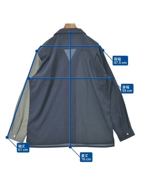 D'HOMME A HOMME（ドムアオム）カジュアルシャツ 紺 サイズ:L レディース/2200635316035