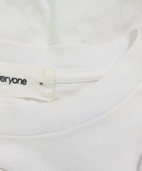 everyone（エブリワン）Tシャツ・カットソー 白 サイズ:M メンズ/2200612410022