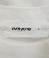 everyone（エブリワン）Tシャツ・カットソー 白 サイズ:L メンズ/2200608808031