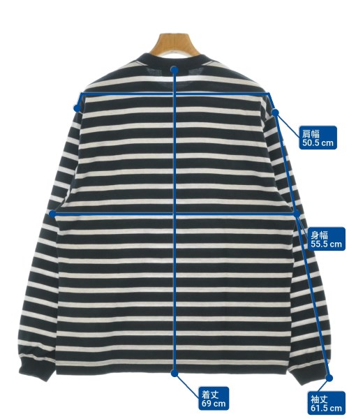 everyone（エブリワン）Tシャツ・カットソー 黒 サイズ:M メンズ/2200671763046