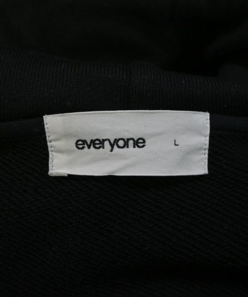 everyone（エブリワン）パーカー 黒 サイズ:L メンズ/2200681378070