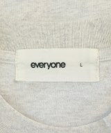 everyone（エブリワン）Tシャツ・カットソー グレー サイズ:L メンズ/2200699085045