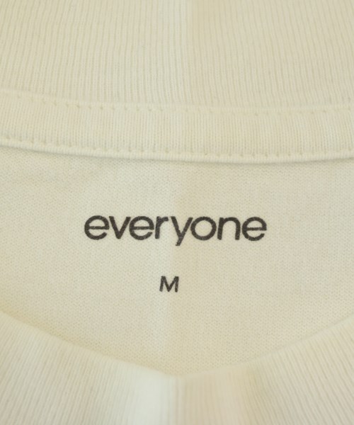 everyone（エブリワン）Tシャツ・カットソー 白 サイズ:M メンズ/2200697761354