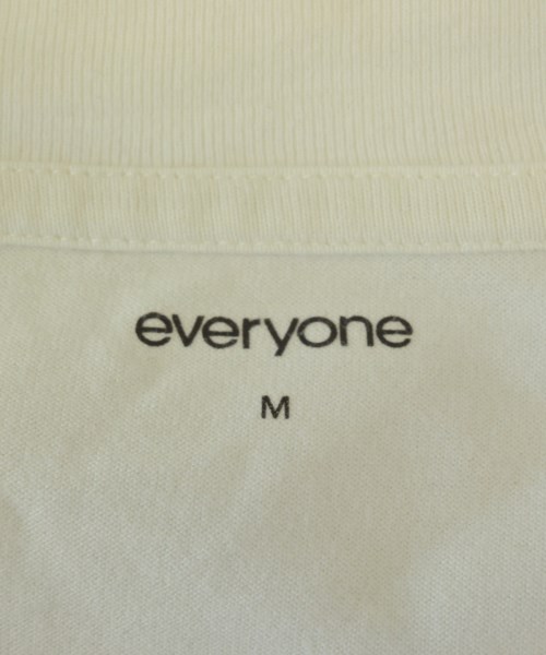 everyone（エブリワン）Tシャツ・カットソー 白 サイズ:M メンズ/2200697761361
