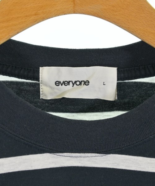 everyone（エブリワン）Tシャツ・カットソー 紺 サイズ:L メンズ/2200715550045