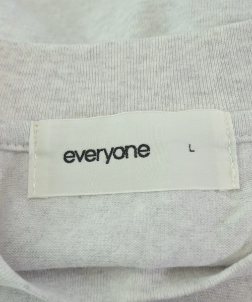 everyone（エブリワン）Tシャツ・カットソー グレー サイズ:L メンズ/2200645884074