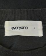 everyone（エブリワン）Tシャツ・カットソー 黒 サイズ:L メンズ/2200709377139
