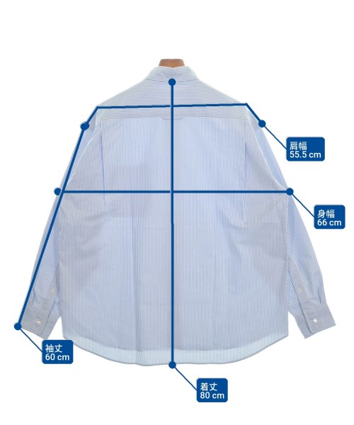 everyone（エブリワン）カジュアルシャツ 白 サイズ:L メンズ/2200666948021