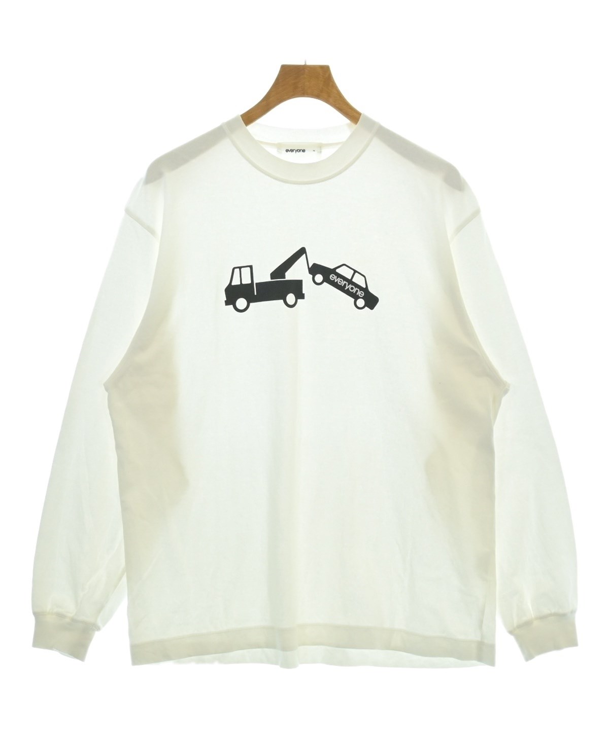 everyone（エブリワン）Tシャツ・カットソー 白 サイズ:M メンズ