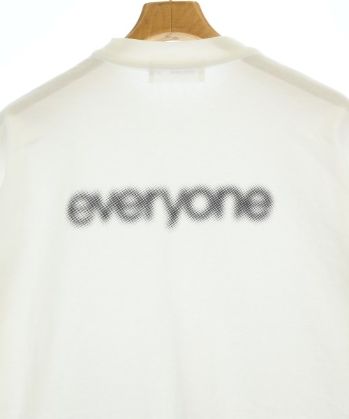 everyone（エブリワン）Tシャツ・カットソー 白 サイズ:XL メンズ