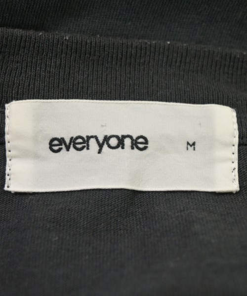 everyone（エブリワン）Tシャツ・カットソー 黒 サイズ:M メンズ/2200716273202