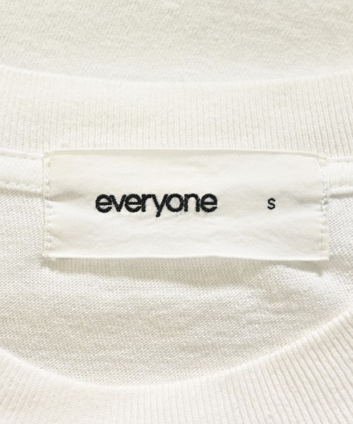 everyone（エブリワン）Tシャツ・カットソー 白 サイズ:S メンズ/2200684317199