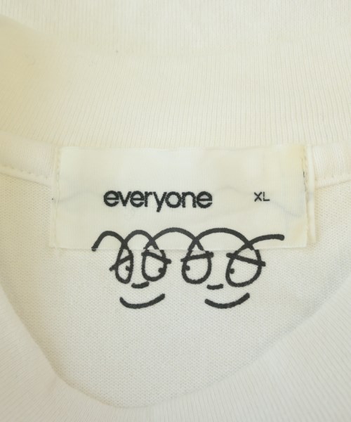 everyone（エブリワン）Tシャツ・カットソー 白 サイズ:XL メンズ/2200689148033
