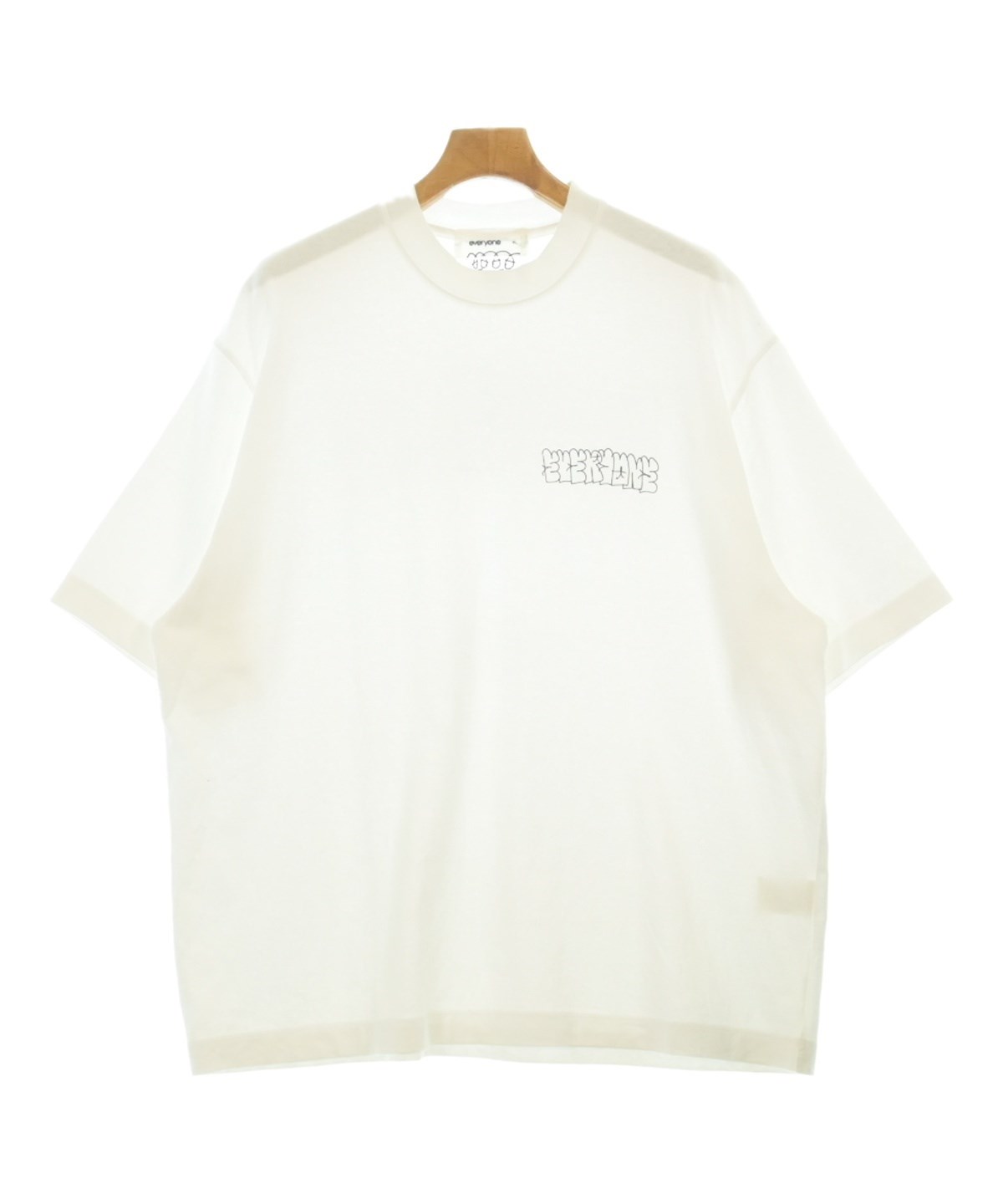 everyone（エブリワン）Tシャツ・カットソー 白 サイズ:XL メンズ