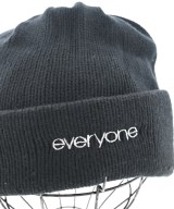 everyone（エブリワン）ニットキャップ・ビーニー 黒 サイズ:- メンズ/2200690784060