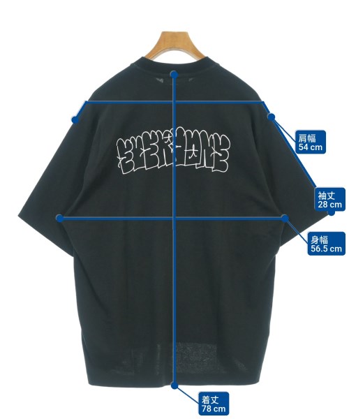 everyone（エブリワン）Tシャツ・カットソー 黒 サイズ:XL メンズ/2200690826098